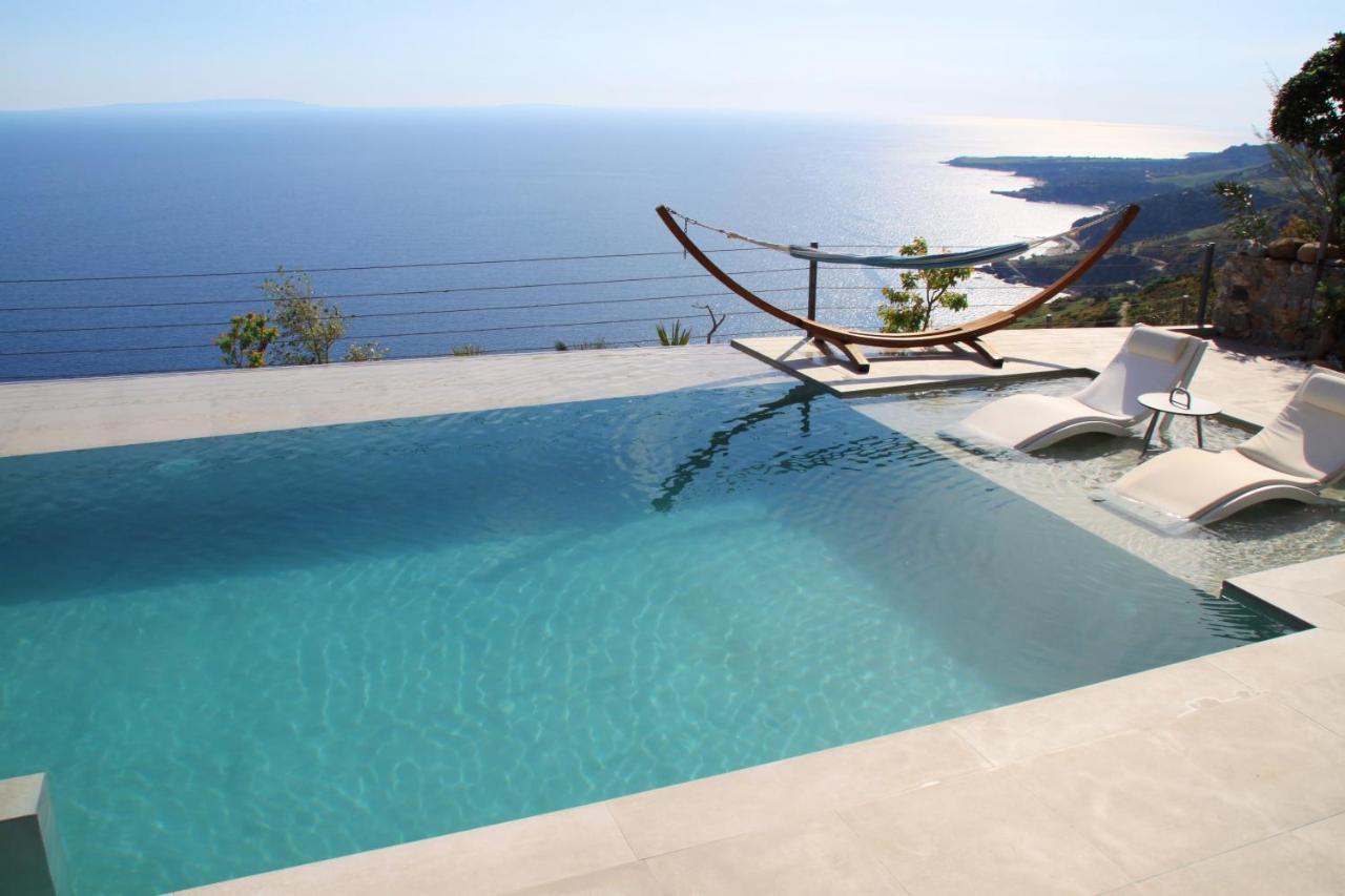Anemos Luxury Villas Rodhákinon Ngoại thất bức ảnh