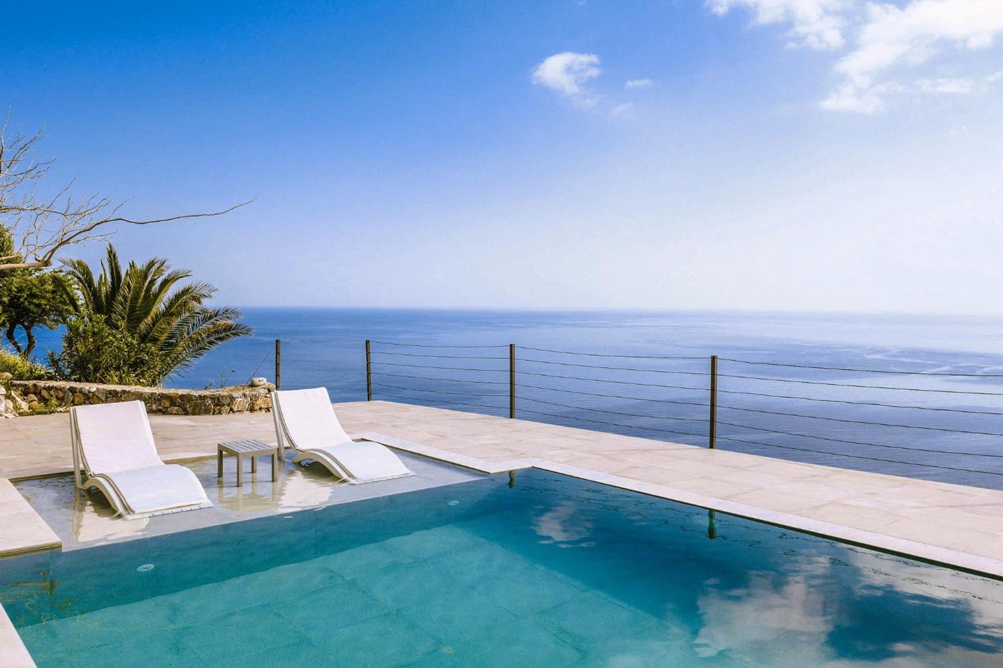 Anemos Luxury Villas Rodhákinon Ngoại thất bức ảnh
